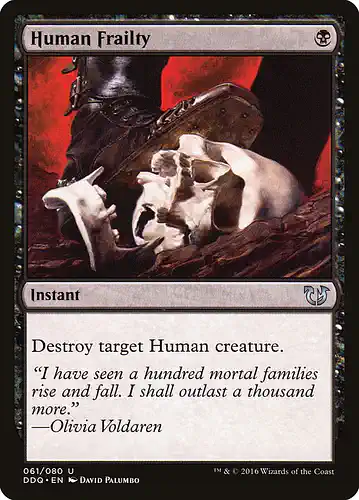 Human Frailty - ddq Spoiler