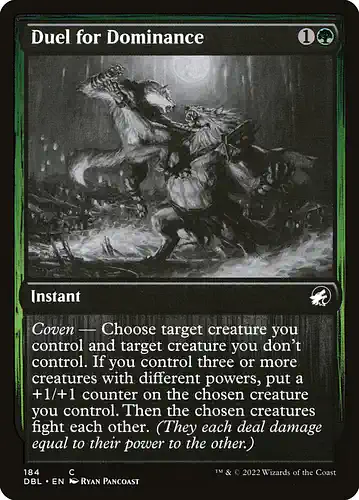 Duel for Dominance - dbl Spoiler