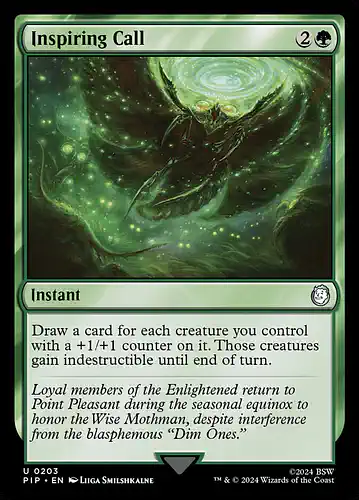 Inspiring Call - pip Spoiler