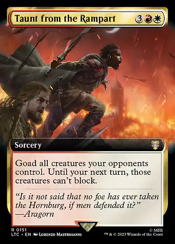 Taunt from the Rampart - ltc Spoiler