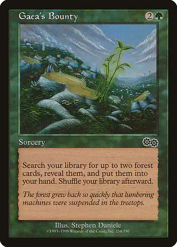Gaea's Bounty - usg Spoiler