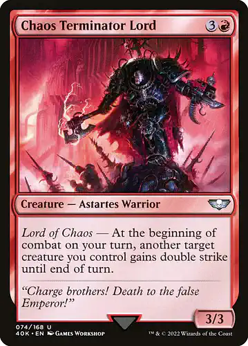 Chaos Terminator Lord - 40k Spoiler