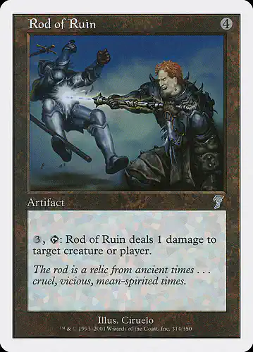 Rod of Ruin - 7ed Spoiler