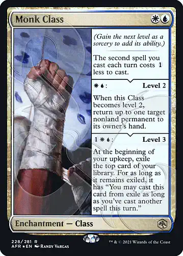 Monk Class - afr Spoiler