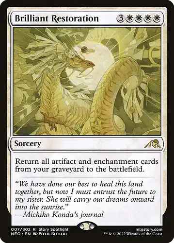 Brilliant Restoration - neo Spoiler