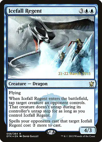 Icefall Regent - dtk Spoiler