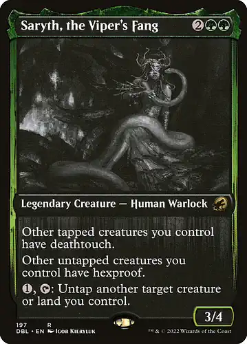Saryth, the Viper's Fang - dbl Spoiler