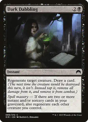 Dark Dabbling - ori Spoiler