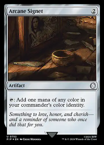 Arcane Signet - pip Spoiler