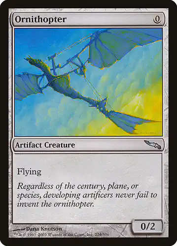Ornithopter - mrd Spoiler