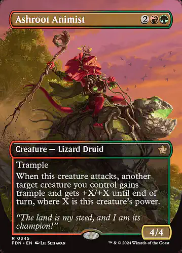 Ashroot Animist - fdn Spoiler