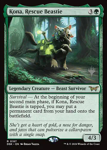 Kona, Rescue Beastie - dsk Spoiler