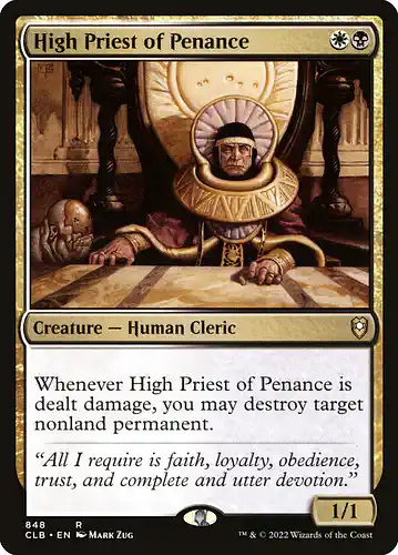 High Priest of Penance - clb Spoiler