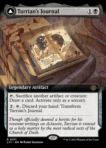 Tarrian's Journal - lci Spoiler