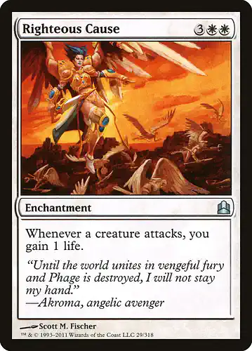 Righteous Cause - cmd Spoiler