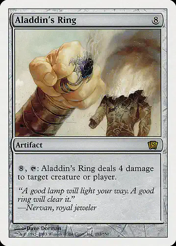Aladdin's Ring - 8ed Spoiler
