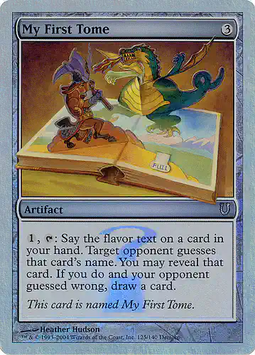 My First Tome - unh Spoiler