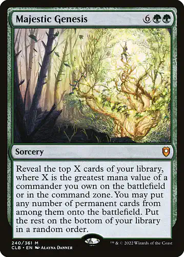 Majestic Genesis - clb Spoiler