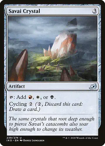 Savai Crystal - iko Spoiler