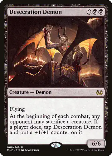 Desecration Demon - mm3 Spoiler