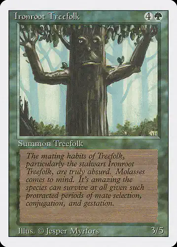 Ironroot Treefolk - 3ed Spoiler