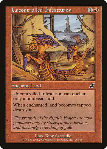 Uncontrolled Infestation - scg Spoiler