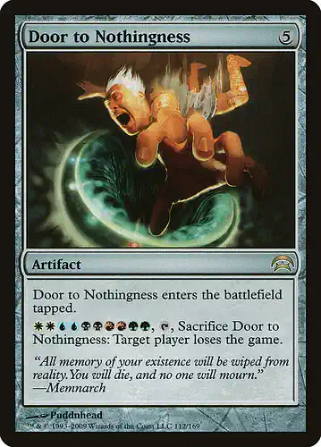 Door to Nothingness - hop Spoiler