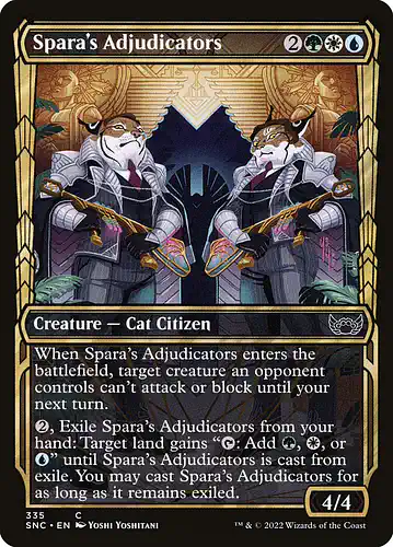Spara's Adjudicators - snc Spoiler
