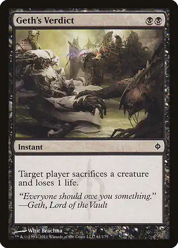 Geth's Verdict - nph Spoiler