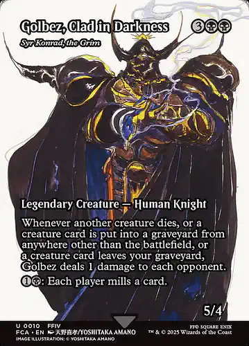 Syr Konrad, the Grim - fca Spoiler