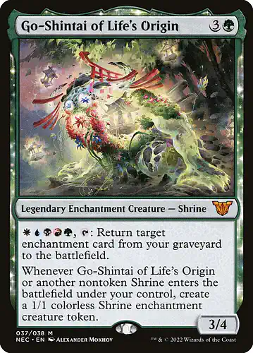 Go-Shintai of Life's Origin - nec Spoiler