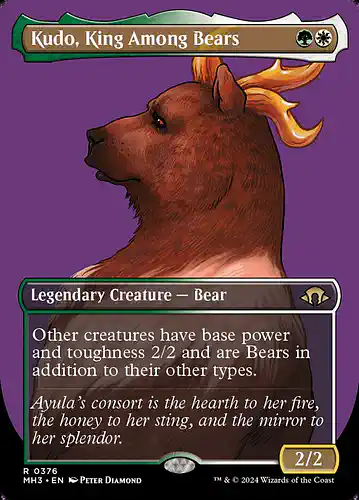 Kudo, King Among Bears - mh3 Spoiler