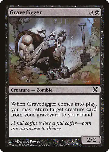 Gravedigger - 10e Spoiler
