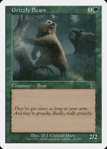 Grizzly Bears - 7ed Spoiler