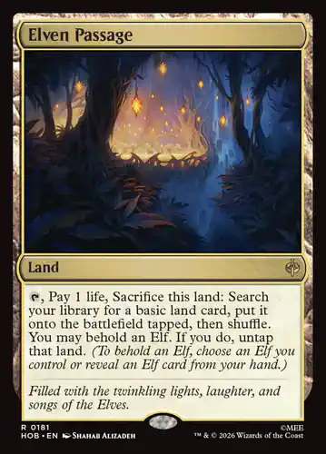 Elven Passage - hob Spoiler