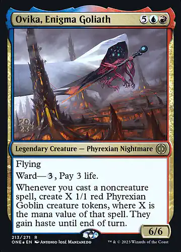 Ovika, Enigma Goliath - one Spoiler