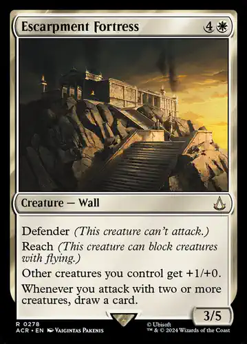 Escarpment Fortress - acr Spoiler
