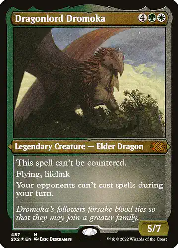 Dragonlord Dromoka - 2x2 Spoiler