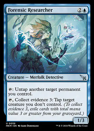 Forensic Researcher - mkm Spoiler
