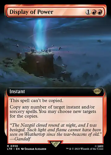 Display of Power - ltr Spoiler