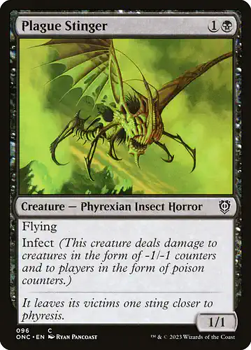 Plague Stinger - onc Spoiler