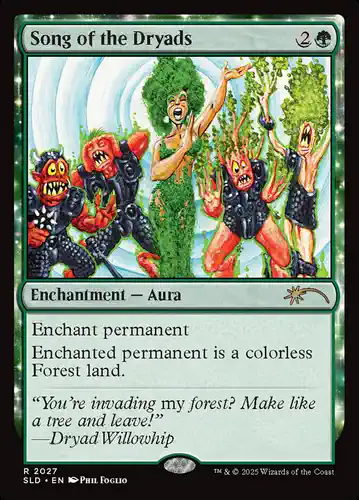 Song of the Dryads - sld Spoiler