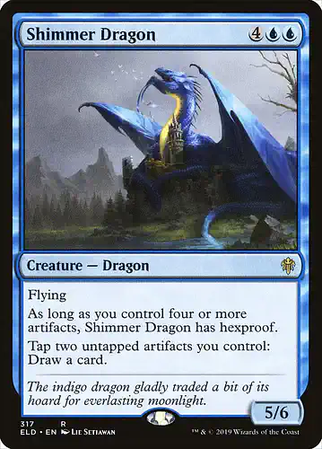 Shimmer Dragon - eld Spoiler