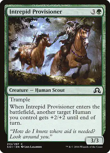 Intrepid Provisioner - soi Spoiler