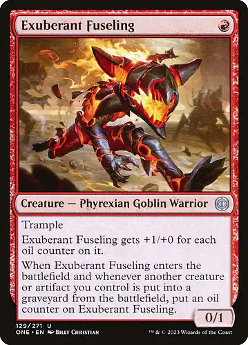 Exuberant Fuseling - one Spoiler