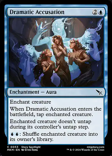 Dramatic Accusation - mkm Spoiler