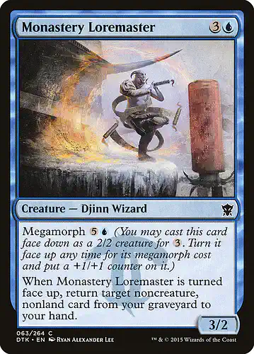 Monastery Loremaster - dtk Spoiler