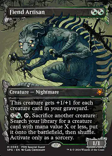 Fiend Artisan - spg Spoiler