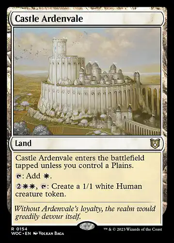 Castle Ardenvale - woc Spoiler