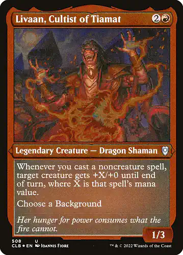Livaan, Cultist of Tiamat - clb Spoiler